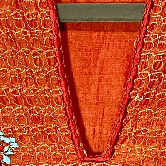 Vintage Embroidered Silk Kurta - Picture 7 of 12